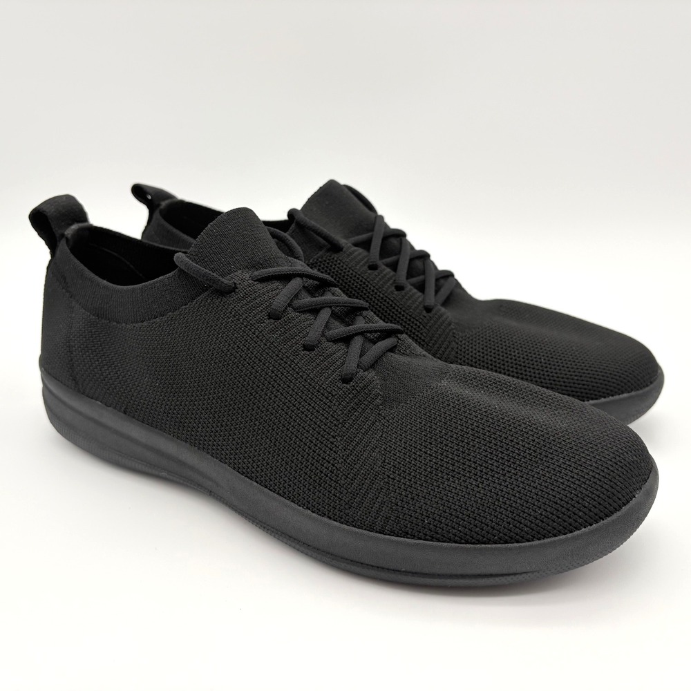 Fitflop F-Sporty Uberknit Sneakers Womens Size 10 Black Lace Up